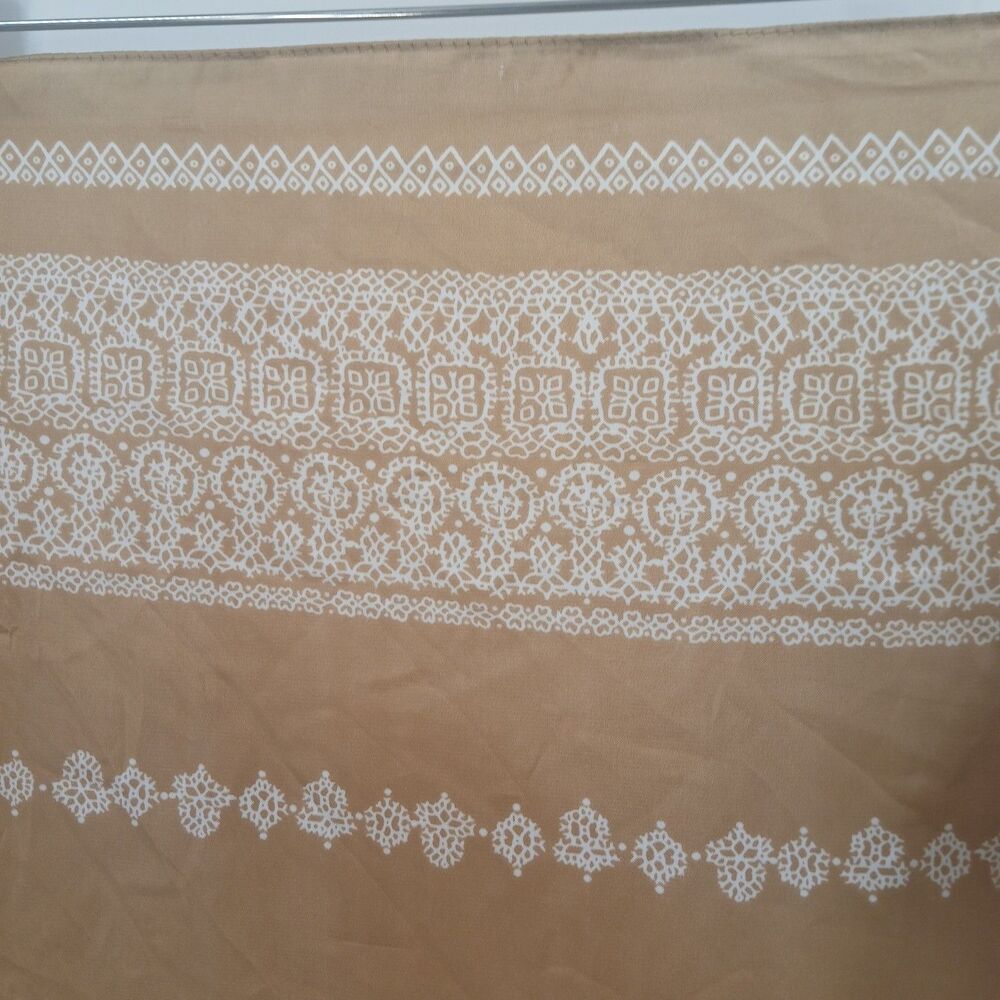 Rectangular Scarf Wrap Beige Neutral Accessory - image 2